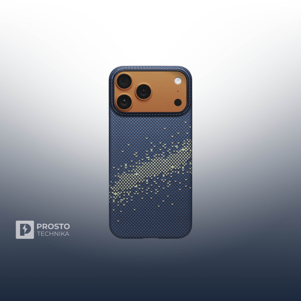 Чехол Pitaka Ultra-Slim Case для iPhone 17 Pro - Milky way galaxy